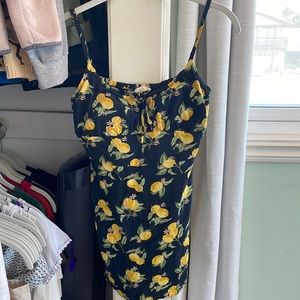 Short lemon summer sundress small